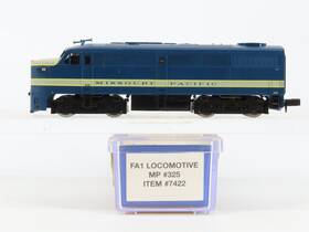7422 Life-like N Scale Mp Missouri Pacific Alco Fa1 Diesel Locomotive #325