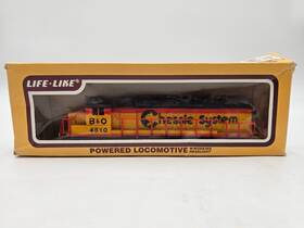 745776 Life-like Ho Diesel Locomotive Chessie System B&o #4810 In Orig Box Train
