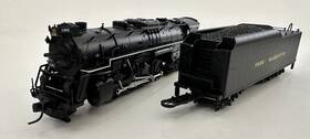 1202 Life-like 7467 N Scale Pm #1202 2-8-4 Berkshire Steam Locomotive
