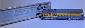 7734 Life-like N Scale Sd7 - Road #601- Custom Painted Tested