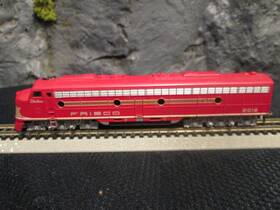 7763 Life-like Lifelike Emd E8 St Louis And San Francisco Inch Frisco Diesel Locomotive Fr-4