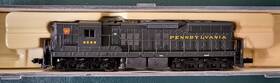 8589 Life-like 7771 N-scale Sd7 Diesel Locomotive Pennsylvania Rr #8589 Black/yellow