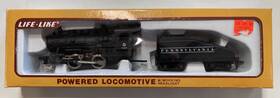 2584 Life-like 8389 Ho Scale Steam Locomotive #2584 With Pennsylvania Railroad Tender In Box