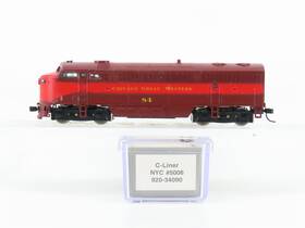 920-34098 Life-like N Cgw Chicago Great Western C-liner A Unit Diesel #83 Custom