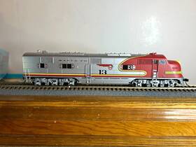 23541 Life Like Proto 2000 L.l./p2k #23541 Santa Fe Emd E6a. And E6b Diesel Locos #13 #13a H.o. 1 87