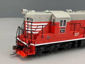 Ho4078 Life-like Proto 2000 30143 Ho Emd Sd7 Cb&q #317 With New Gear Set