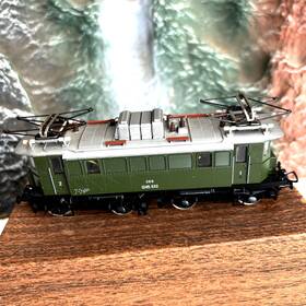 Liliput 11310 Vintage Ho Scale Dc Locomotive Obb Austrian Federal Rr #1245 532 Runs