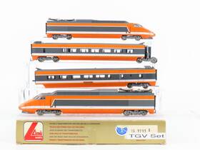 Lima 109711g Ho Scale Sncg Tgv Electric Passenger Train Set