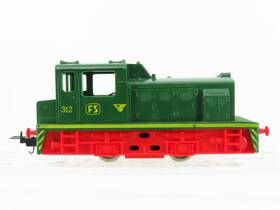 201659lg Lima Ho Scale Fs Italian State Mdt-style Diesel Switcher #312 201659lg Lima Ho Scale Fs Italian State Mdt-style Diesel Switcher #312