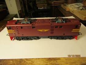Lima 208057 Ho Class 5e Brown Train E919 South African Railway Bobo Electric Locomotive