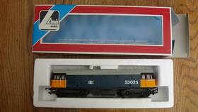 L205115 Lima Oo Gauge Br Blue Class 33 #33025 Diesel Locomotive L205115 Lima Oo Gauge Br Blue Class 33 #33025 Diesel Locomotive