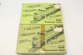6-axel Lindsay L-1052 Ho Alco 2000 Diesel Locomotive Lot Of 2 Kits Incomplete