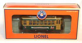 6-28434 Lionel 023922284341 Christmas Trolley Train Car
