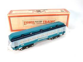 11-40042 Lionel Trains Nickel Trim Barnard Blue Comet Coach Car Standard Gauge