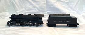 6066t Lionel 1130/6066t #1130 2-4-2 Steam Locomotive With #6066t Tender 1953 Postwar O Gauge