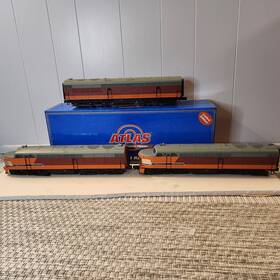1234d Lionel 1234p Atlas O Scale 3rl Milwaukee Rd Olympian Fm Erie Built Aba Set 1234p/1234d/1235