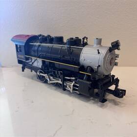 1321el1 Lionel Ho Santa Fe Chief Steam Locomotive Black Silver Red