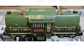 138ie Lionel Bild-a-loco Standard Gauge Green Electric Locomotive Steel