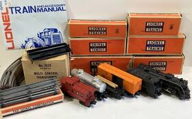 1453ws Lionel Vintage 1949 O-27 Freight Car Set With 2026 Locomotive