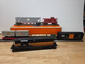6464-425 Lionel 1553w Postwar Set 2338 Milwaukee Rd 6430 6462 634656 6257