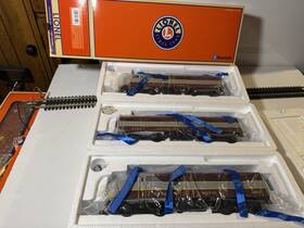 1933510 Lionel Legacy O Train Canadian Pacific Fa-2 Aa Set And Fb-2 Unit Rails Sounds