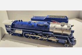 2031240 Lionel O Scale Legacy 4-8-4 Steam Locomotive Frisco #4500 Meteor