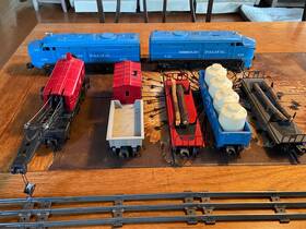 1575 Lionel 205p/205t 205 No. - Diesel-engine-set Missouri Pacific 5 Freight Cars 027