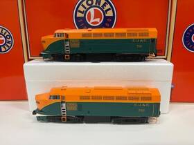 2133230 Lionel Ej&e Legacy Bluetooth Sharks Aa Diesel Set With Box