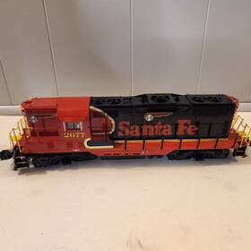 2133700 Lionel Santa Fe Black Bonnet Legacy Gp7 #2677 Exclusive 3 Rail