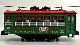 2135140 Lionel O Christmas North Pole Central Trolley Ln/box
