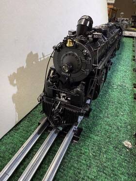 2231141 Lionel O Gauge Santa Fe Legacy 2-10-4 Steam Locomotive #5011 Ln/box