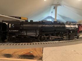 2231370 Lionel Santa Fe Legacy Berkshire #4198 O Gauge Steam Locomotive