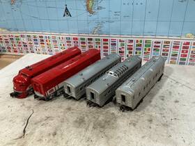 2245c Lionel 2245p/2245c/2432/2435/2436 1520w Train - Set Texas Special A-b Diesel Engine / Passenger Cars O