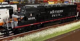Sd40t-2 Lionel 2333412 O Gauge Southern Pacific Diesel Engine #8525 With Legacy