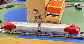 2343t Lionel Trains Inch O Gauge Twin Diesel Locomotives No. Santa Fe