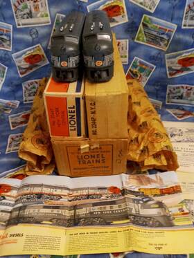 2344t Lionel 2344p/2344t High Grade Postwar 2344 Nyc F3 Aa Set With All Boxs