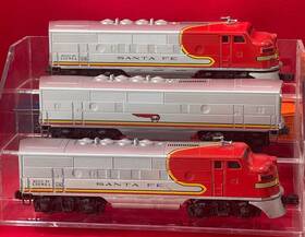2383t Lionel 2383p Original 2383 Santa Fe F3 Aba - C-7 Or Better 1958 2243c
