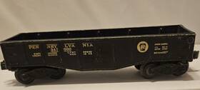 2452x Lionel 2454x Postwar O-27 Pennsylvania Black Gondola 1946-47