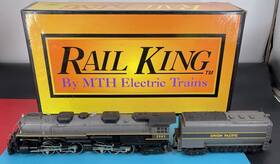 Rk-1107 Lionel 30-1107 Mth Union Pacific Challenger 4-6-6-4 Gray #3982 Steam Engine And Tender