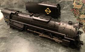 6-11308 Lionel Legacy Erie 2-10-4 Texas Steam Locomotive With Cylinder Effect