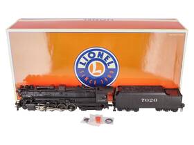 6-11391 Lionel O Illinois Central 2-8-4 Berkshire Steam Loco #7020 With Legacy