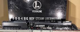 6-11438 Lionel Vision Line Union Pacific Big Boy #4017 O Scale Blunami Installed