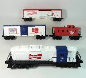 6-11810 Lionel Anheuser-busch Budweiser Train 1947 O Gauge W 16248 Box Car Beer