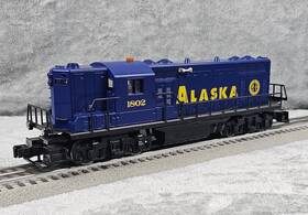 6-11865 Lionel Alaska Gp7 Diesel Engine Locomotive #1802 O Gauge Excellent