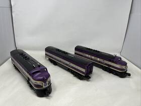 6-11903 Lionel O Gauge Atlantic Coast Line F3 Aba Diesel Set With Tmcc And Rs -no Box