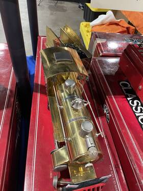 6-13104 Lionel Standard The Inch Old No. 7 Steam Locomotive Ex Pass Cars Separate