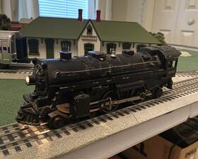 6-1645 Lionel O Gauge Pennsylvania 4-4-2 Steam Locomotive