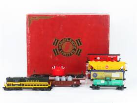 3-rail Lionel 6-1701 O Gauge Mid-atlantic Limited Diesel Set With 6 Freight Cars