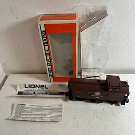 6-17613 Lionel Electric Trains O Southern Standard Square Window Caboose