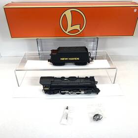 6-18085 Lionel New Haven 4-6-2 Pacific Steam Engine Ss O Used #1334 Conventional